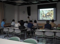 野外の危険学習講座「ハチへの対処法」